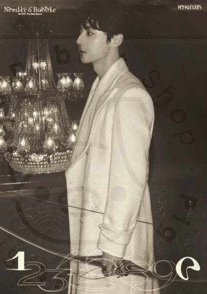 NU'EST - Needle & Bubble (Limited Edition) [ Minhyun ] poster - Pig Rabbit Shop Kpop store Spain
