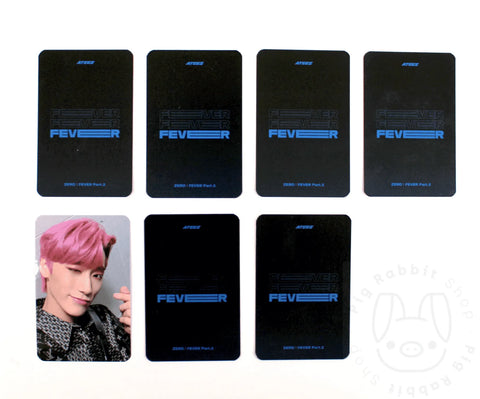 OFFICIAL PHOTOCARD ATEEZ Mini Album Vol.6 – ZERO : FEVER Part.2 [POB APPLEMUSIC] - Pig Rabbit Shop Kpop store Spain