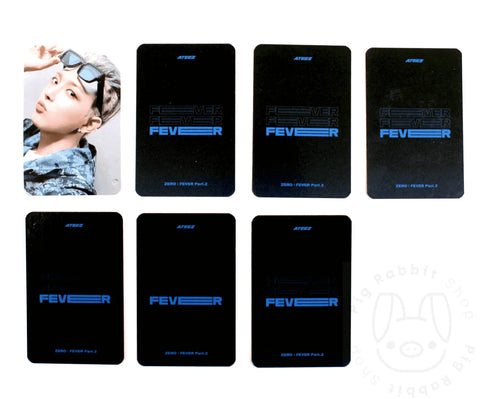 OFFICIAL PHOTOCARD ATEEZ Mini Album Vol.6 – ZERO : FEVER Part.2 [POB APPLEMUSIC] - Pig Rabbit Shop Kpop store Spain