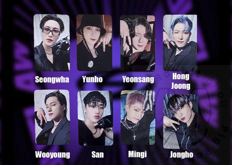 OFFICIAL PHOTOCARD ATEEZ – THE WORLD EP.2 OUTLAW - Pig Rabbit Shop Kpop store Spain