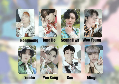 OFFICIAL PHOTOCARD Ateez – Zero : fever part.3 - Pig Rabbit Shop Kpop store Spain