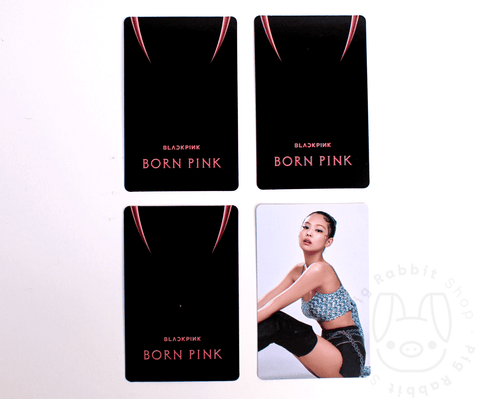 OFFICIAL PHOTOCARD BLACKPINK 2nd ALBUM - BORN PINK [POB APPLE MUSIC] ( VER.1) - Pig Rabbit Shop Kpop store Spain