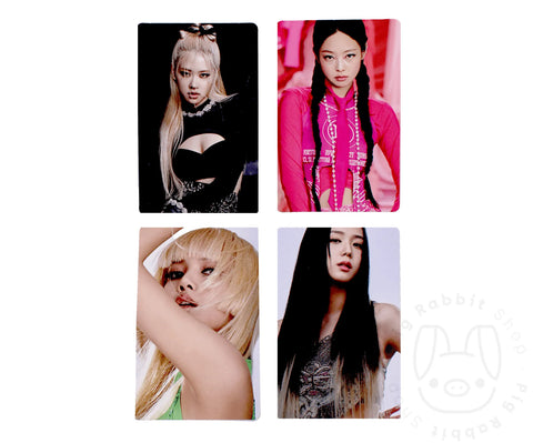 OFFICIAL PHOTOCARD BLACKPINK 2nd ALBUM – BORN PINK [POB APPLE MUSIC] ( VER.3) - Pig Rabbit Shop Kpop store Spain