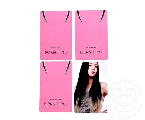 OFFICIAL PHOTOCARD BLACKPINK 2nd ALBUM – BORN PINK [POB APPLE MUSIC] ( VER.3) - Pig Rabbit Shop Kpop store Spain