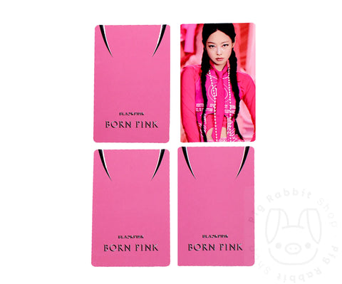 OFFICIAL PHOTOCARD BLACKPINK 2nd ALBUM – BORN PINK [POB APPLE MUSIC] ( VER.3) - Pig Rabbit Shop Kpop store Spain