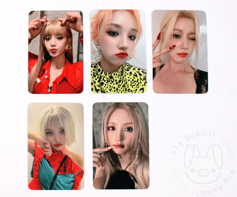 OFFICIAL PHOTOCARD (G)I-DLE 5th Mini Album – I LOVE [POB APPLEMUSIC] - Pig Rabbit Shop Kpop store Spain