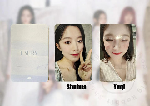 OFFICIAL PHOTOCARD (G)I-DLE Mini Album Vol.4 – I burn - Pig Rabbit Shop Kpop store Spain