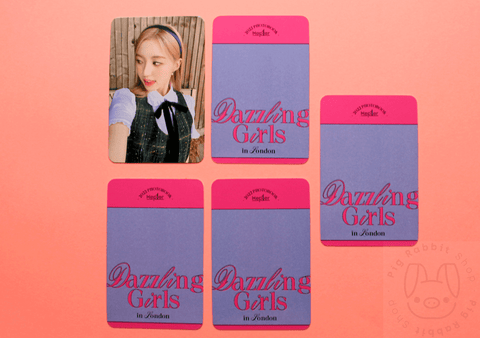 OFFICIAL PHOTOCARD Kep1er 2022 Dazzling Girls in London [POB] - Pig Rabbit Shop Kpop store Spain