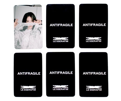 OFFICIAL PHOTOCARD LE SSERAFIM 2nd Mini Album – ANTIFRAGILE [ POB KTOWN4U] - Pig Rabbit Shop Kpop store Spain