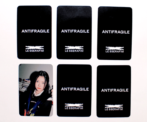 OFFICIAL PHOTOCARD LE SSERAFIM 2nd Mini Album – ANTIFRAGILE [ POB KTOWN4U] - Pig Rabbit Shop Kpop store Spain