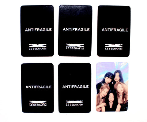 OFFICIAL PHOTOCARD LE SSERAFIM 2nd Mini Album – ANTIFRAGILE [ POB KTOWN4U] - Pig Rabbit Shop Kpop store Spain