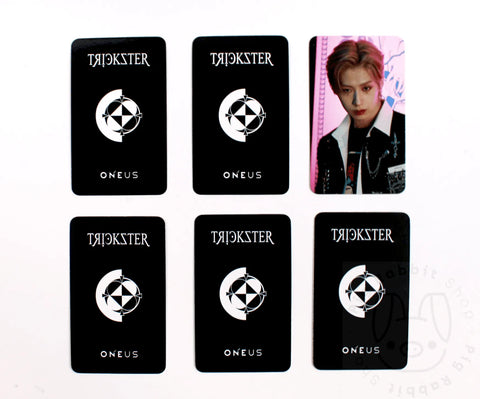 OFFICIAL PHOTOCARD ONEUS 7TH MINI ALBUM – TRICKSTER [POB APPLEMUSIC] - Pig Rabbit Shop Kpop store Spain