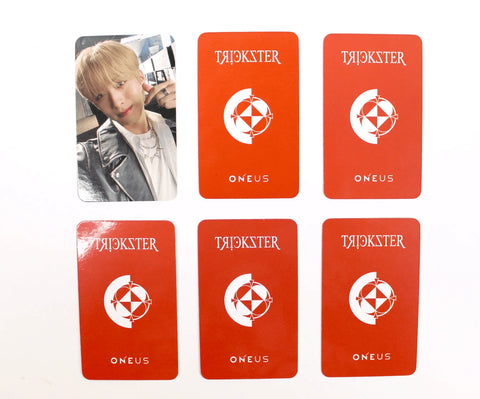 OFFICIAL PHOTOCARD ONEUS 7TH MINI ALBUM – TRICKSTER [POB APPLEMUSIC] - Pig Rabbit Shop Kpop store Spain