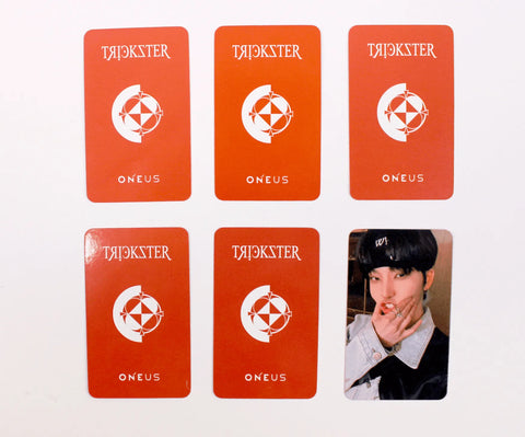 OFFICIAL PHOTOCARD ONEUS 7TH MINI ALBUM – TRICKSTER [POB APPLEMUSIC] - Pig Rabbit Shop Kpop store Spain
