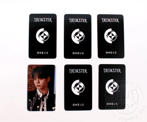 OFFICIAL PHOTOCARD ONEUS 7TH MINI ALBUM – TRICKSTER [POB APPLEMUSIC] - Pig Rabbit Shop Kpop store Spain