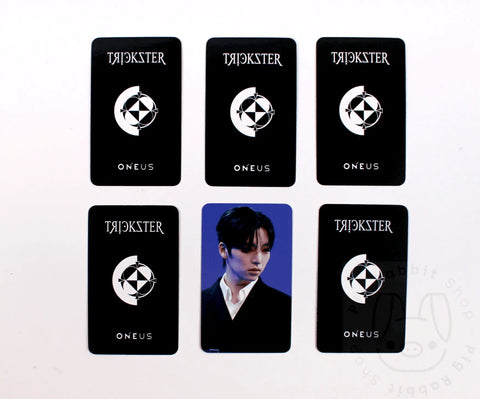OFFICIAL PHOTOCARD ONEUS 7TH MINI ALBUM – TRICKSTER [POB APPLEMUSIC] - Pig Rabbit Shop Kpop store Spain