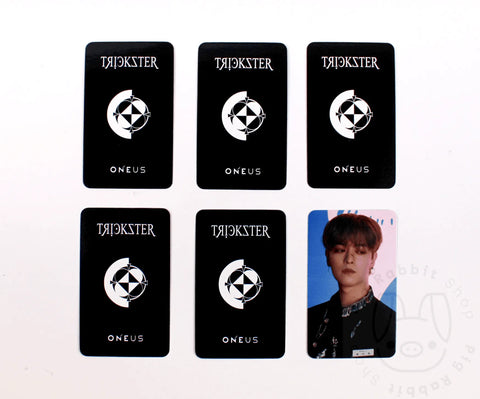 OFFICIAL PHOTOCARD ONEUS 7TH MINI ALBUM – TRICKSTER [POB APPLEMUSIC] - Pig Rabbit Shop Kpop store Spain