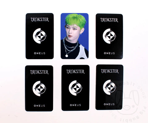 OFFICIAL PHOTOCARD ONEUS 7TH MINI ALBUM – TRICKSTER [POB APPLEMUSIC] - Pig Rabbit Shop Kpop store Spain