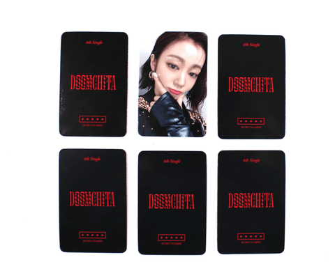 OFFICIAL PHOTOCARD SECRET NUMBER Single Album Vol. 4 – DOOMCHITA [POB APPLEMUSIC] - Pig Rabbit Shop Kpop store Spain