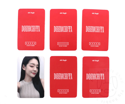 OFFICIAL PHOTOCARD SECRET NUMBER Single Album Vol. 4 – DOOMCHITA [POB APPLEMUSIC] - Pig Rabbit Shop Kpop store Spain