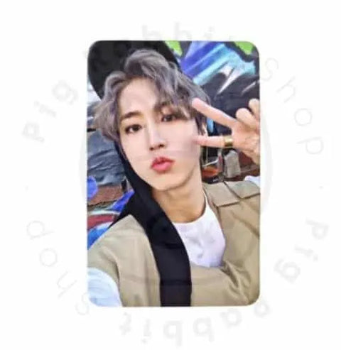 OFFICIAL PHOTOCARD STRAY KIDS - 5 STAR ★★★★★ - Pig Rabbit Shop Kpop store Spain