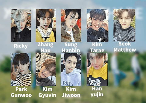 OFFICIAL PHOTOCARD ZEROBASEONE – YOUTH IN THE SHADE - Pig Rabbit Shop Kpop store Spain