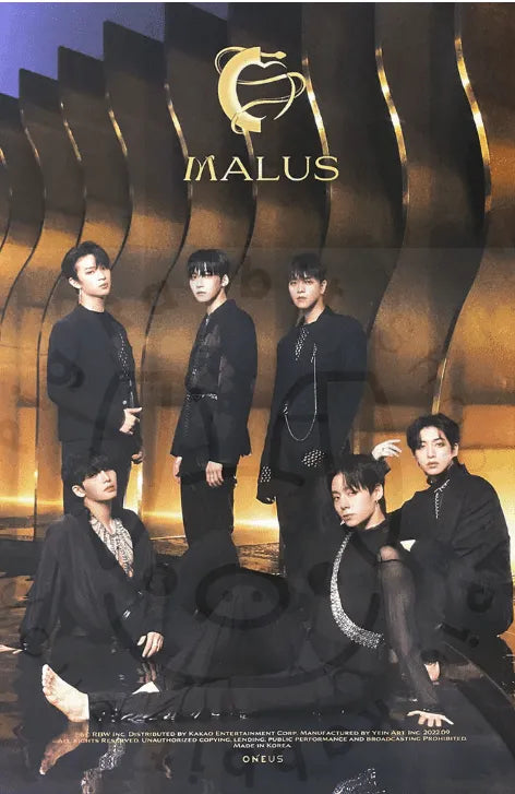 ONEUS 8TH MINI ALBUM (MALUS) MAIN VER. A POSTER - Pig Rabbit Shop Kpop store Spain