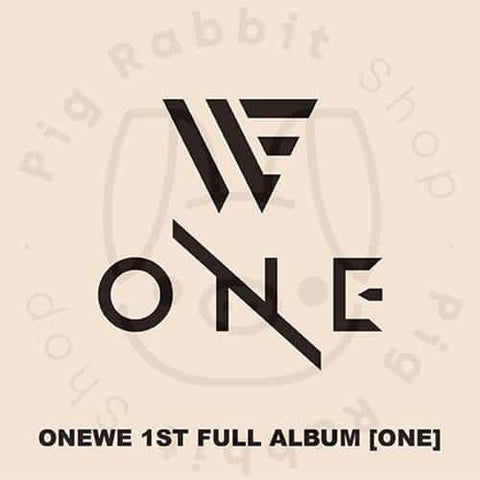 ONEWE 1st Full Album - ONE - Pig Rabbit Shop Kpop store Spain