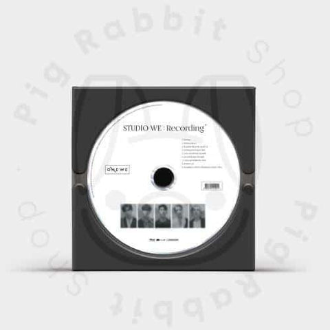 ONEWE Demo Album Vol.1 - STUDIO WE : Recording - Pig Rabbit Shop Kpop store Spain