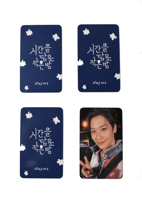 ONEWE Special Album – 시간을 담은 작은 방 [ Dark back ] Preorder photocard - Pig Rabbit Shop Kpop store Spain