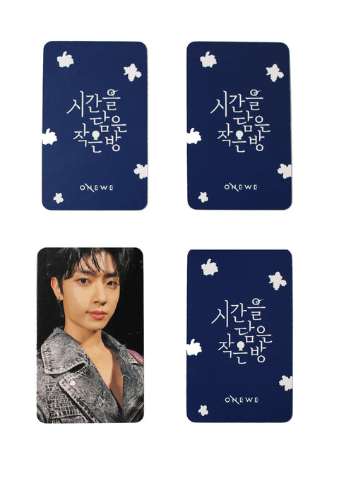ONEWE Special Album – 시간을 담은 작은 방 [ Dark back ] Preorder photocard - Pig Rabbit Shop Kpop store Spain