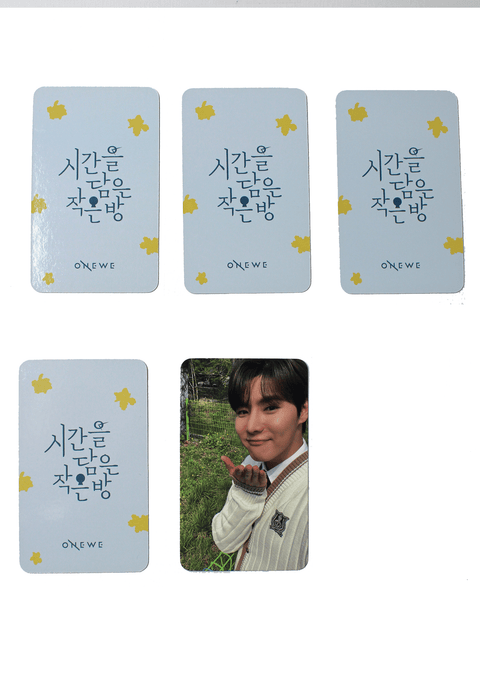 ONEWE Special Album – 시간을 담은 작은 방 [ Light back ] Preorder photocard - Pig Rabbit Shop Kpop store Spain