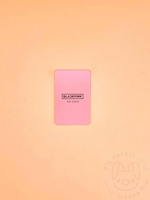 PHOTOCARD BLACKPINK 1st FULL ALBUM - THE ALBUM - Pig Rabbit Shop Kpop store Spain