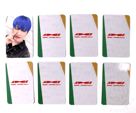 PHOTOCARD OFFICIAL ATEEZ Mini Album Vol.5 – ZERO : FEVER Part.1 [ POB APPLEMUSIC] - Pig Rabbit Shop Kpop store Spain