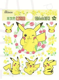 PIKACHU STICKER VER.1 - Pig Rabbit Shop Kpop store Spain