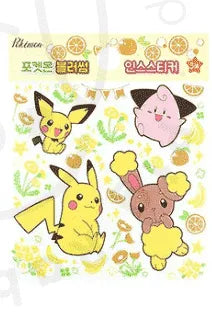 PIKACHU STICKER VER.2 - Pig Rabbit Shop Kpop store Spain