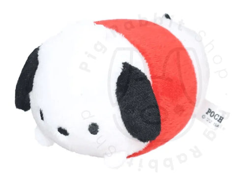 Pochaco peluche talla S Sanrio Characters (9cm) lying down - Pig Rabbit Shop Kpop store Spain