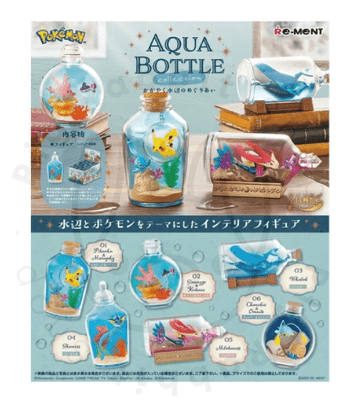 Pokémon Aqua Bottle Collection RE-MENT - Pig Rabbit Shop Kpop store Spain