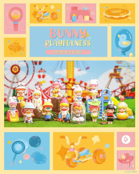 POP MART Bunny Playfulness Blind Box - Pig Rabbit Shop Kpop store Spain
