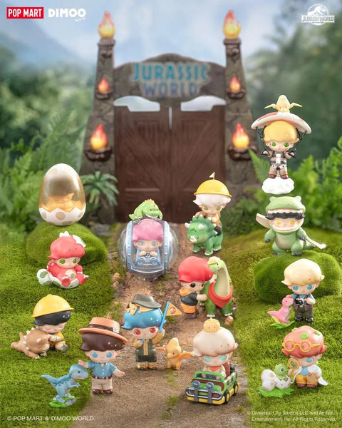 POP MART Dimoo Jurassic World Series - Pig Rabbit Shop Kpop store Spain