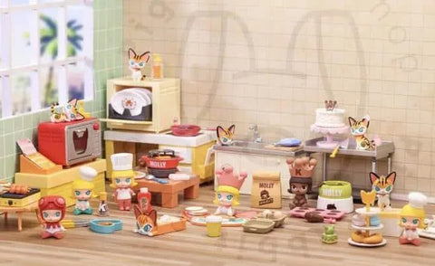 POP MART Molly Cooking Series Prop - Pig Rabbit Shop Kpop store Spain