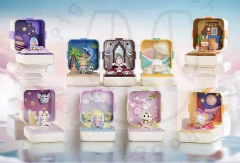 POP MART Romantic Fingertips Series Scene Set - Pig Rabbit Shop Kpop store Spain