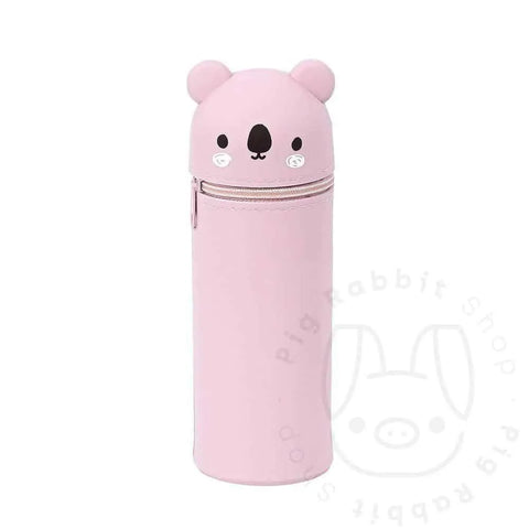 PORTATODO ESTUCHE BOTELLA SILICONA ROSA - Pig Rabbit Shop Kpop store Spain