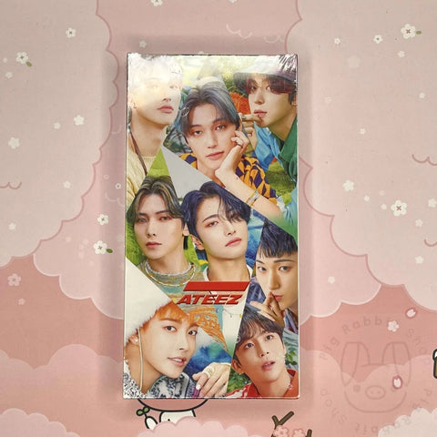 POSTCARDS 30PCS ATEEZ v1 - Pig Rabbit Shop Kpop store Spain