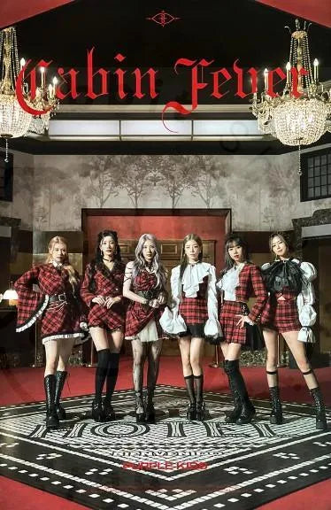 PURPLE KISS 5TH MINI ALBUM [ CABIN FEVER ] (B VER.) POSTER - Pig Rabbit Shop Kpop store Spain