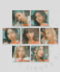 Photocard individual Purple Kiss Geekyland Digipack versión álbum K-Pop oficial