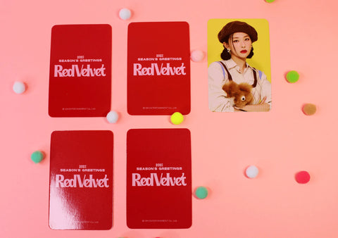Red Velvet – 2023 Season’s Greetings Preorder photocard - Pig Rabbit Shop Kpop store Spain