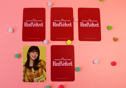 Red Velvet – 2023 Season’s Greetings Preorder photocard - Pig Rabbit Shop Kpop store Spain