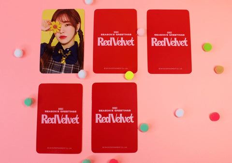 Red Velvet – 2023 Season’s Greetings Preorder photocard - Pig Rabbit Shop Kpop store Spain