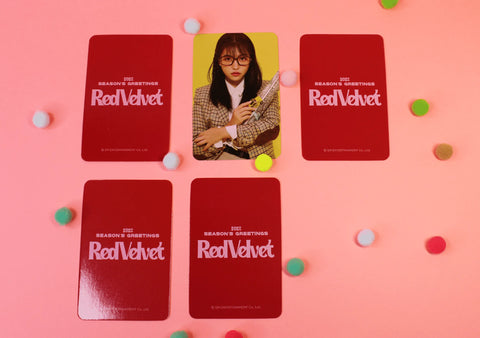 Red Velvet – 2023 Season’s Greetings Preorder photocard - Pig Rabbit Shop Kpop store Spain